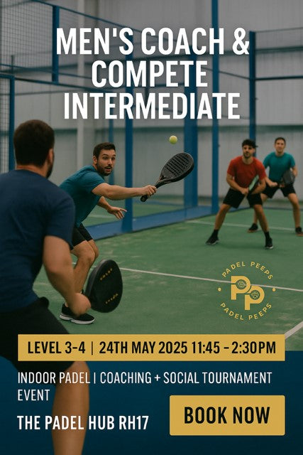 Men's Coach and Compete for Intermediates level 3-4